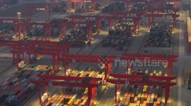 Taicang Port in Suzhou, China