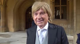 Sir Michael Fabricant received his knighthood from King Charles in Windsor, UK