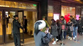 Harrods opens its doors as Boxing Day sales begin