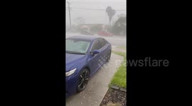 Australia: Large Hail Pelts Parts Of NSW On Boxing Day
