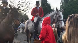 The UK's Fox Hunts turn out for Boxing day tradition