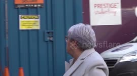 Mother arrives to court in the Caroline Graham murder trial in Glasgow, UK