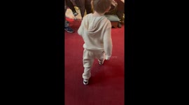 Silly boy's unfiltered visit to Santa leaves Father Christmas startled