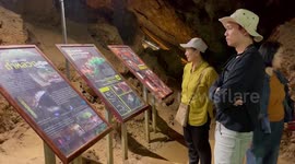 Thai cave where young footballers were rescued opens for tours