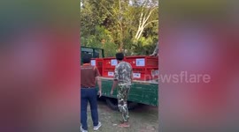 Three rescued orangutans finally repatriated to Indonesia after being smuggled to Thailand