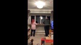 Family displays A1 teamwork spirit while putting together jaw-dropping Christmas display