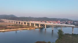 Southern Chinese city bordering Vietnam connected to rail network