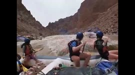 Cataract Canyon Boat Flip