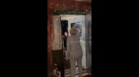 'OMG I'm SO HAPPY!' - Grandma brimming with excitement after grandkids pull up for sleepover