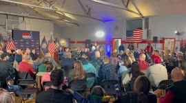 Nikki Haley responds to question on cause of Civil War at NH campaign event