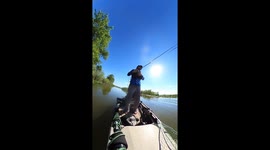 Rockstar Fisherman Falls In