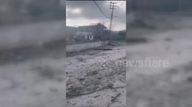 Israel Hits Main Street Of South Lebanon Town