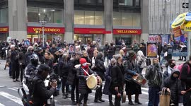 People highlight plight of children in conflict between Israel and Palestine in NYC, USA