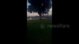 US: High Crashing Waves Leave Damage On Ventura Beach