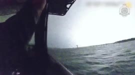 Gold Coast Water Police Saves Yacht Crew During Storm in Queensland, Australia