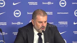 Tottenham v Bournemouth: Ange Postecoglou pre-match press conference in London, UK