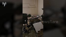 IDF Demolishes Hamas Leader's Hideout in Gaza