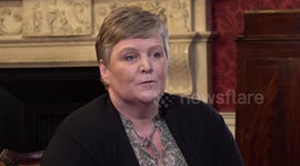 Interview with Michelle Southern after receiving OBE in London, UK