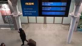 St Pancras International facing travel disruption after flooding in a tunnel under the Thames