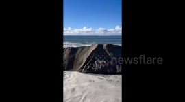 US: Massive Waves Pound California Coast For Third Day