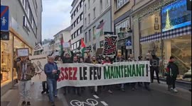 People Citizens March For Palestine in Luxembourg