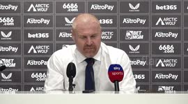 Wolves 3-0 Everton:  Sean Dyche’s post-match press conference in Wolverhampton, UK