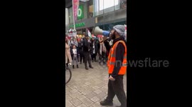 UK: Pro-Palestine Protest Staged In Birmingham