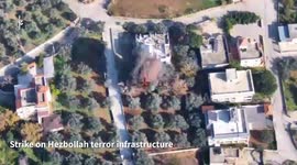 IAF Strikes Hezbollah Stronghold in Southern Lebanon