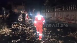 Medics At Work In Central Gaza Refugee Camp