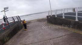 RNLI Rescues Santa on Water During Christmas Party in Port Talbot, UK