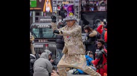 PHOTOS: New Year's Eve revelers gather in Manhattan's Times Square