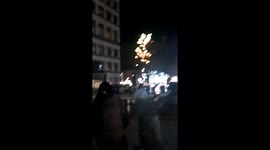 Spectacular fireworks at london for the celebration of the 2023new year