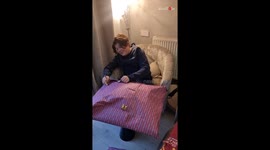 A teenager's dream unwraps with signed Jarrod Bowen boots