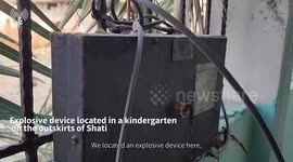 Hamas Infrastructure Found in Gaza Kindergarten