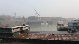 China-made yachts shipped from Dongting Lake to Dubai