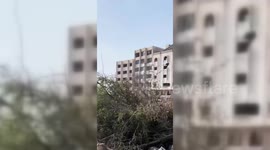 Gaza Hospital Neighbourhood Levelled