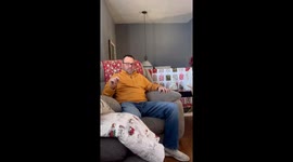 Family Plays Around With Cell Phone Stun Gun
