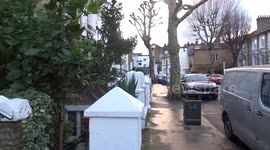 Gusts of wind outside London Film Academy in West London - Walham Grove