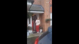 Awe-struck daughter embraces independence with first car gift