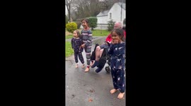 Neighbor's heartwarming gesture brightens family's Christmas with unexpected scooter surprise