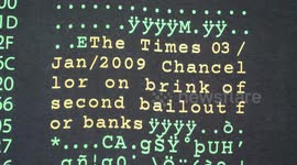 15 Years ago Sotoshi Nakamoto first mined Bitcoin known as the Genesis Block quoting The Times 03/Jan/2009 Chancellor on brink of second bailout for banks