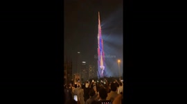 Burj Khalifa rings in 2024 with spectacular fireworks display