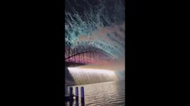 Sydney's spectacular new year's eve fireworks display