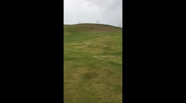Storm Gerrit unleashes furious winds: Llandudno battling the elements
