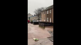 Severe flooding strikes Cupar, UK as storm Gerrit unleashes chaos