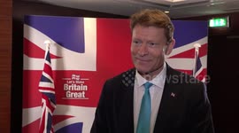 Richard Tice answers questions during his press conference in London, UK