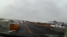 Drunk driver crashes, flips car in Toronto
