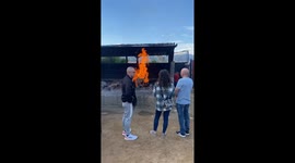 Burning At The Barbecue