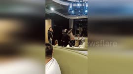 Restaurant staff save choking guest's life with heimlich manoeuvre