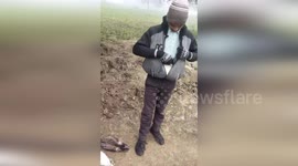 Suspected poacher caught with rare waterfowl hidden in his jacket